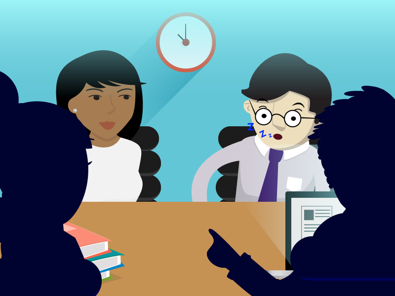 Es mejor abstenerse de realizar reuniones poco productivas que afecten el rendimiento laboral.