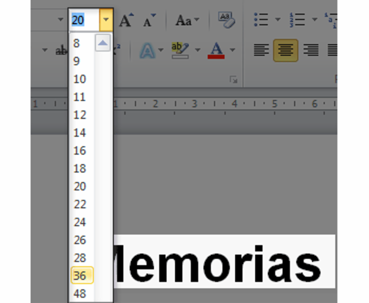 Microsoft Word 2010 Cambiar El Tipo De Fuente Y Su Tamaño 6935