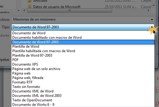 Microsoft Word 2010: Guardar y archivos Word 2010