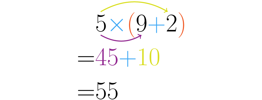 Para simplificar uma equação Rui utilizou a propriedade distributiva da  multiplicação em relação a 