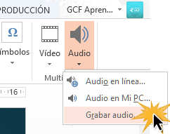 rechazo Abolido Ejecución PowerPoint 2013: Cómo grabar tu propio audio