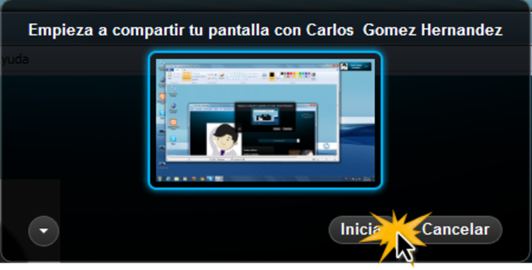 Como compartir pantalla en skype 2018