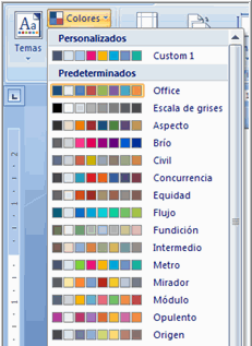 imagen ejemplo del comando Colores.