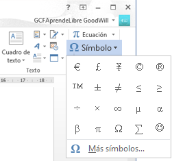 Resultado de imagen para Grupo Símbolo WORD